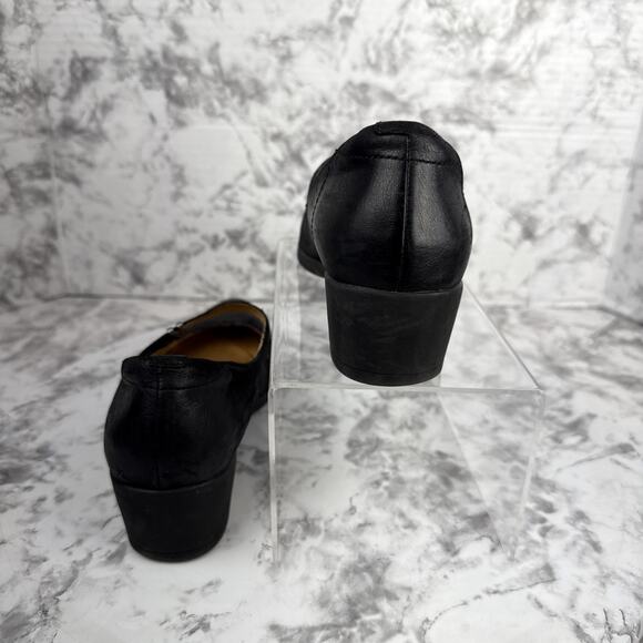 Dansko Callista Burnished Nubuck Leather Mary Jane Shoes Size 38 US 8 Minimal - Picture 2 of 7